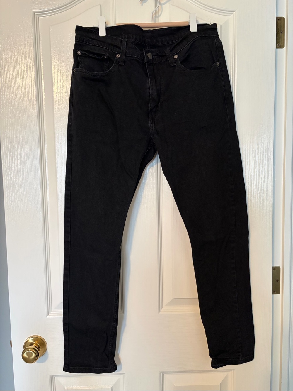 Levi's 512 Slim Taper Jeans Men's Black Slim 32x30